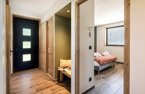 Aime Ski Chalet | Chalet Neuf, Piscine Chauffée, Jacuzzi, Pétanque