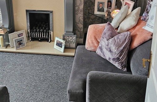 Newcastle House | Semi detached home with garage. 3 bedrooms, 3 bathrooms. Treadmill in garage.