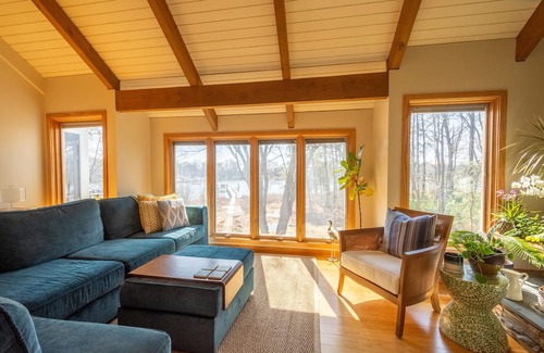 Selby-on-the-Bay Cottage | Waterfront nature retreat, contemporary home w/pier by Annapolis. Pet Friendly!