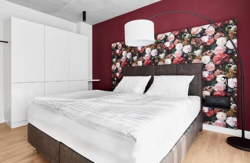Berg Apartment | Livisit Bergpartment 38 - Doppelbettzimmer 27 qm - mit Küchenzeile und Bad