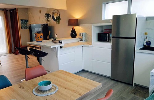 Caudan Apartment | Spacieuxt3 Avec Jardin et Terrasse en Centre Bourg