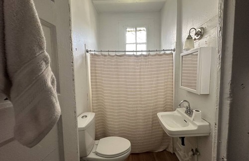 Leonidas Apartment | Art & Crafts cottage in historic Carrollton neighborhood