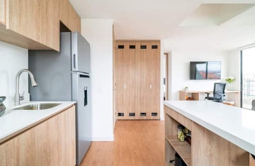 Usaquen Apartment | New - Modern 1BR Flat with Terrace