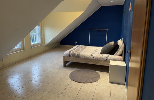 Rodange Apartment | Family size charming duplex apartment in Luxembourg with garden and queen beds