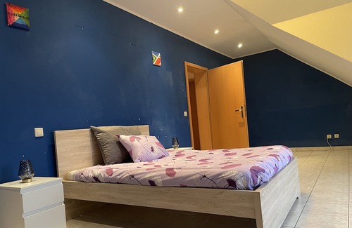 Rodange Apartment | Family size charming duplex apartment in Luxembourg with garden and queen beds