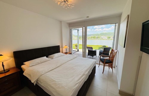 Bad Breisig Condo | Your dream vacation, exclusive 2-room flat, directly at the River Rhine.