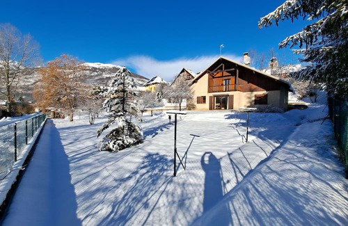 Villar-Saint-Pancrace Ski Chalet | Maison Familiale sud Avec Grand Jardin, Internet Fibre, Proche Station