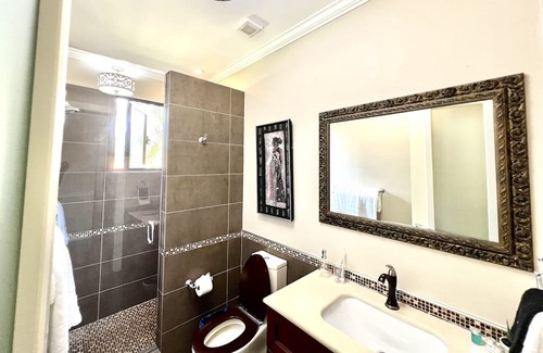 Port of Spain Apartment | Pandora Luxury Home in POS: Queen Guest Room