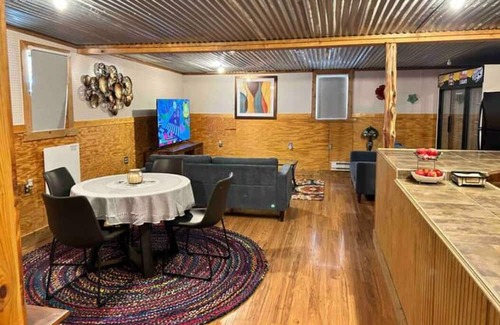 Alpine Cabin | Lazy Bear Cabin, located only 19 miles from Big Bend National Park Entrance!