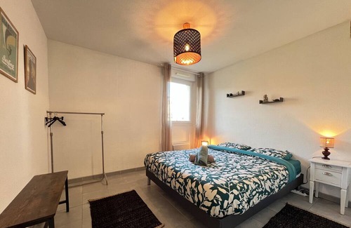 Colomiers Apartment | Mon Cocon Occitan - 2p - Wifi/Parking
