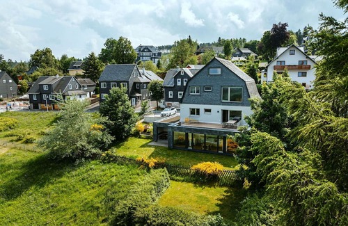 Masserberg House | Wonderful private villa for 8 people with WIFI, TV and terrace