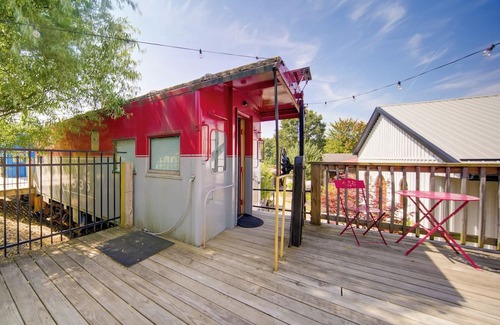 Adrian Furnace Apartment | 'Red NY Central,' Converted Railcar in DuBois!