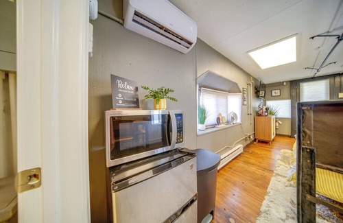 Adrian Furnace Apartment | 'The Little Giant,' Converted Railcar in DuBois!