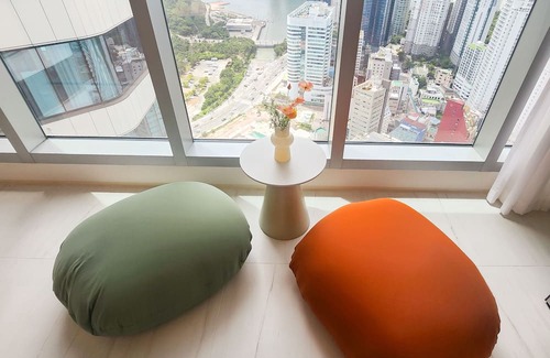 Haeundae House | 4-bedroom building in fabulous Busan with AC, additional facilities.