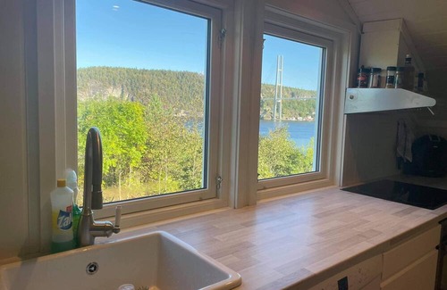 Bamble Apartment | Lovely 1-bedroom apartment in Stathelle with sea view