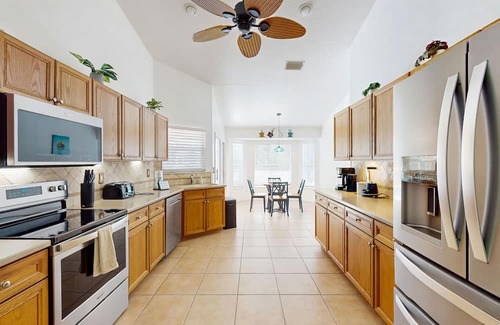 Sebastian Highlands House | Relaxing home with private pool, hot tub, gas grill and full kitchen