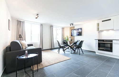 St. Gallen House | book2stay 2-room apartment #2 Rosenberg up to 4 people