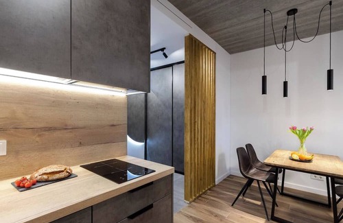 Business District Apartment | Business-Class 1BR in Central Vilnius, Free Parking, Fast Wi-Fi, Workspace