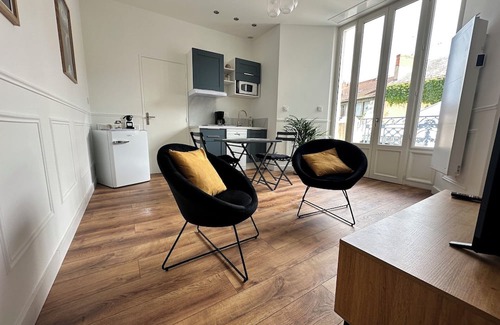 Vieux Vichy Apartment | Le petit Albert Vichy -studio design hyper center