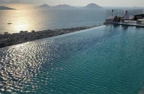 Turgutreis House | Charming Sunset with Islands and Aegean View