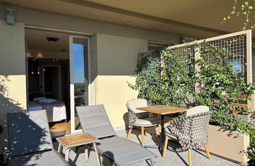 Civiglio Apartment | New stylish apartment with panoramic terrace and patio overlooking Lake Como.