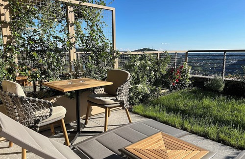 Civiglio Apartment | New stylish apartment with panoramic terrace and patio overlooking Lake Como.