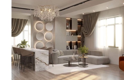 Nasimi Apartment | Tranquil apartment with AC in charming Baku