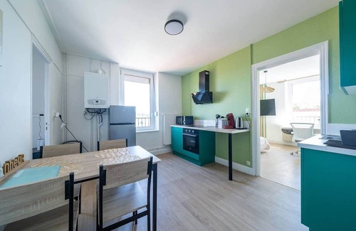 Homecourt Apartment | Elodie - Cosy 4 pers' - Station - Wifi - 3 beds