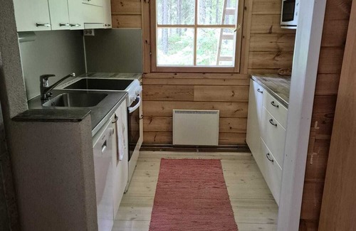 Hiukkajoki House | Red vacation home