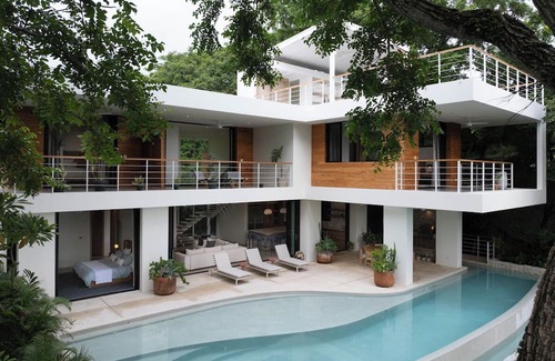 Playa Guiones Villa | Casa Capannina, Jungle Hideaway with Ocean Views