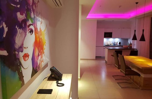 Labadi Apartment | Suncity Luxury 2 bedroom apartment | Rooftop pool & Gym