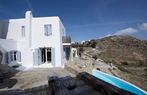 Psarou Villa | My Rental Homes - Villa Azur just 2km far from the famous beaches of Platys Gialos