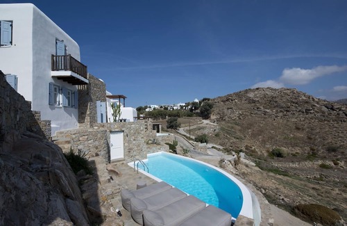 Psarou Villa | My Rental Homes - Villa Azur just 2km far from the famous beaches of Platys Gialos