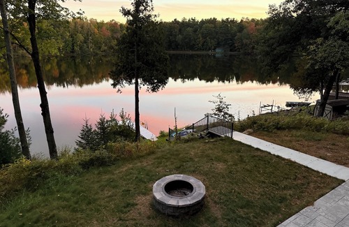 Shawano House | Charming new lake house with beautiful views. Pier for swimming and fishing.
