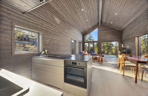 Kviteseid House | This house has a beautiful and unique location on the edge of Lake Vråvatn and gives you the feeling of 'coming home'.