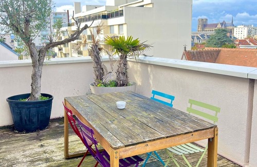 Coutures House | Lagrive - grand appartement avec vue panoramique