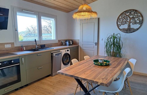 Salazac House | Comfortable nature gîte with swimming pool, ideal for 2 people, pet-friendly