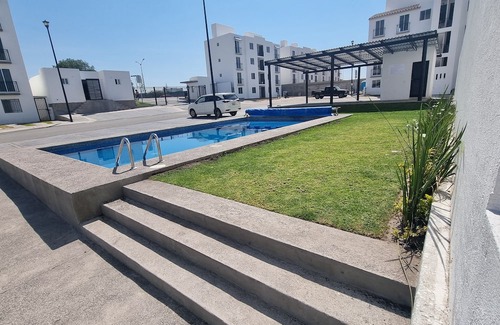 Queretaro Municipality Apartment | Comfortable Apartment With Swimming Pool, Wi-Fi, In Private Condo
