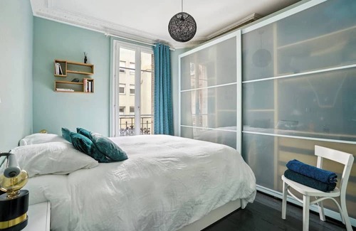 Clichy Apartment | Elegant, peaceful Haussmann-style apartment in a charming tree-lined street.