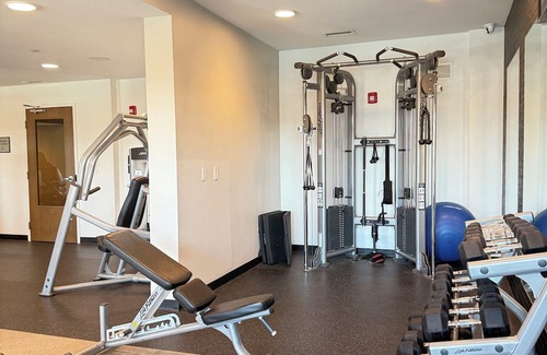 La Grange Apartment | Modern, 1-bedroom apartment in La Grange with AC, fitness room, WiFi
