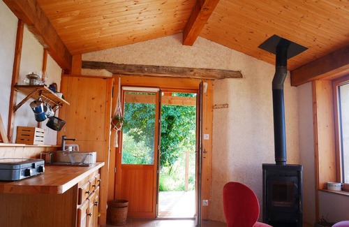 Villarzel-du-Razes Cabin | Wake up to stunning views of the Pyrenees from our cosy glamping forge.