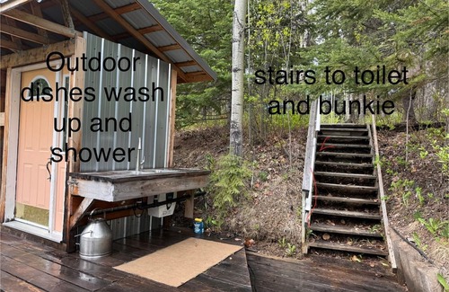 Regional District of Fraser-Fort George Cabin | Cozy lakefront cabin on Nukko Lake.