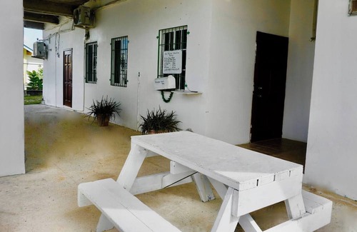 Belize City Apartment | See Belize SEABREEZE Sea View Studio with Balcony, Pool & Overwater Deck, 2nd FL