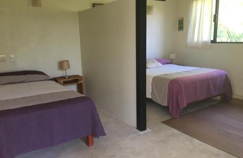 Cuatunalco House | Double Bed Queen size small kitchen terrace wifi air condition quiet