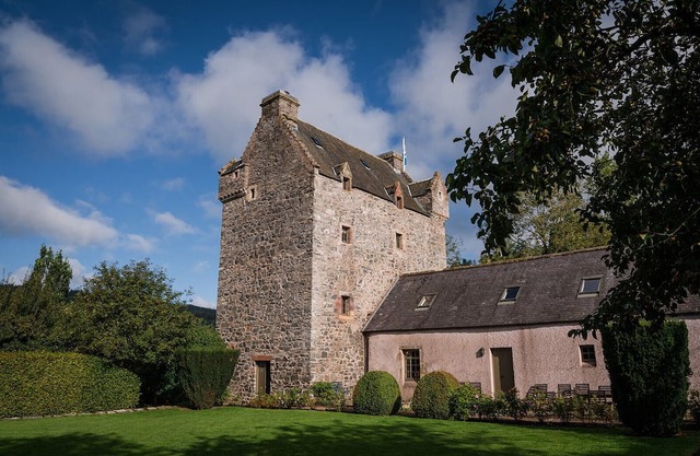 Cosy castle in the Ettrick Forest. Luxury self-catering accommodation for ten.