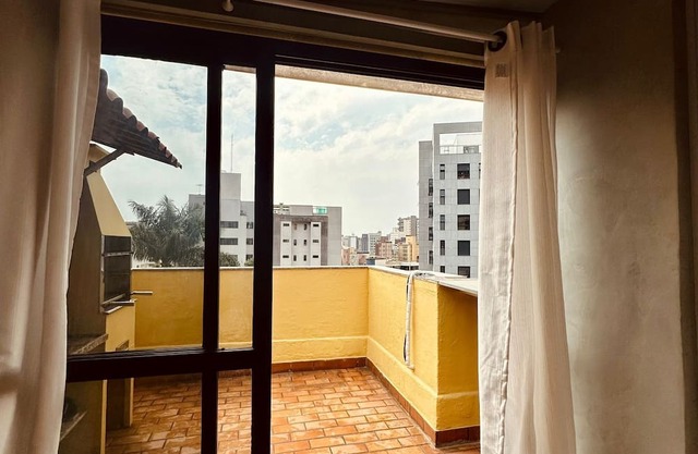 Estúdio Mangabeiras com Área Gourmet I Ótimo Para Caminhadas pet Friendly