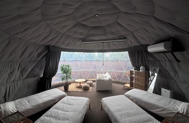 Nonsmoking Dome Tent pearl/Shima Mie