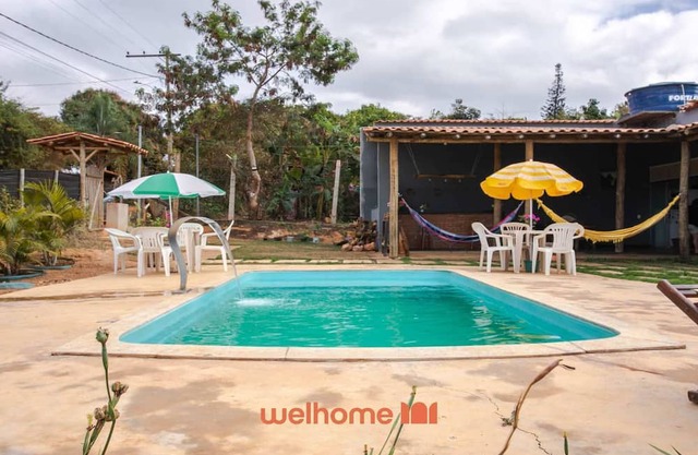 Sitio em Jaboticatubas com piscina e lazer