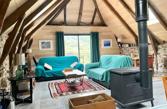 Gîte Le Couderc de Coubisou, renovated barn