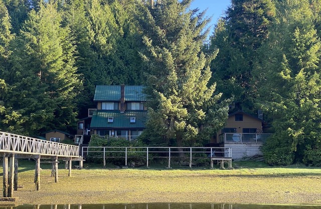 Waterfront home located in peaceful Bamfield Inlet with private dock.